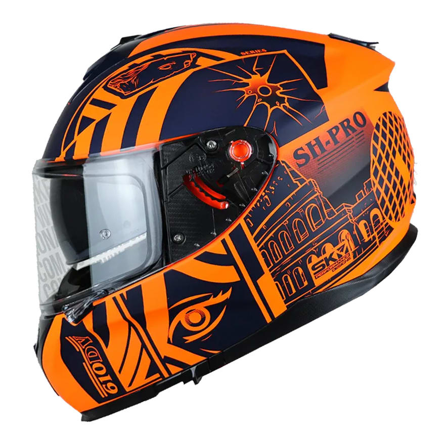 CASCO SHAFT PRO 610DV TOUR NEGRO NARANJO1