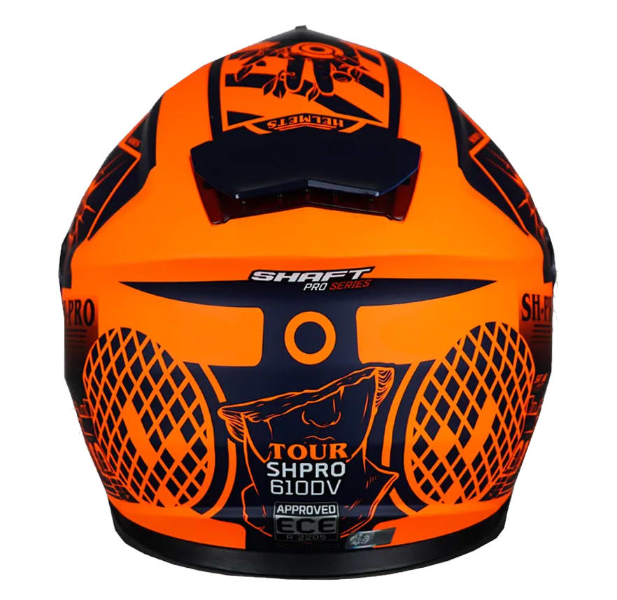 CASCO SHAFT PRO 610DV TOUR NEGRO NARANJO2