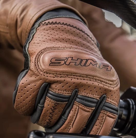 GUANTE SHIMA CALIBER BROWN7