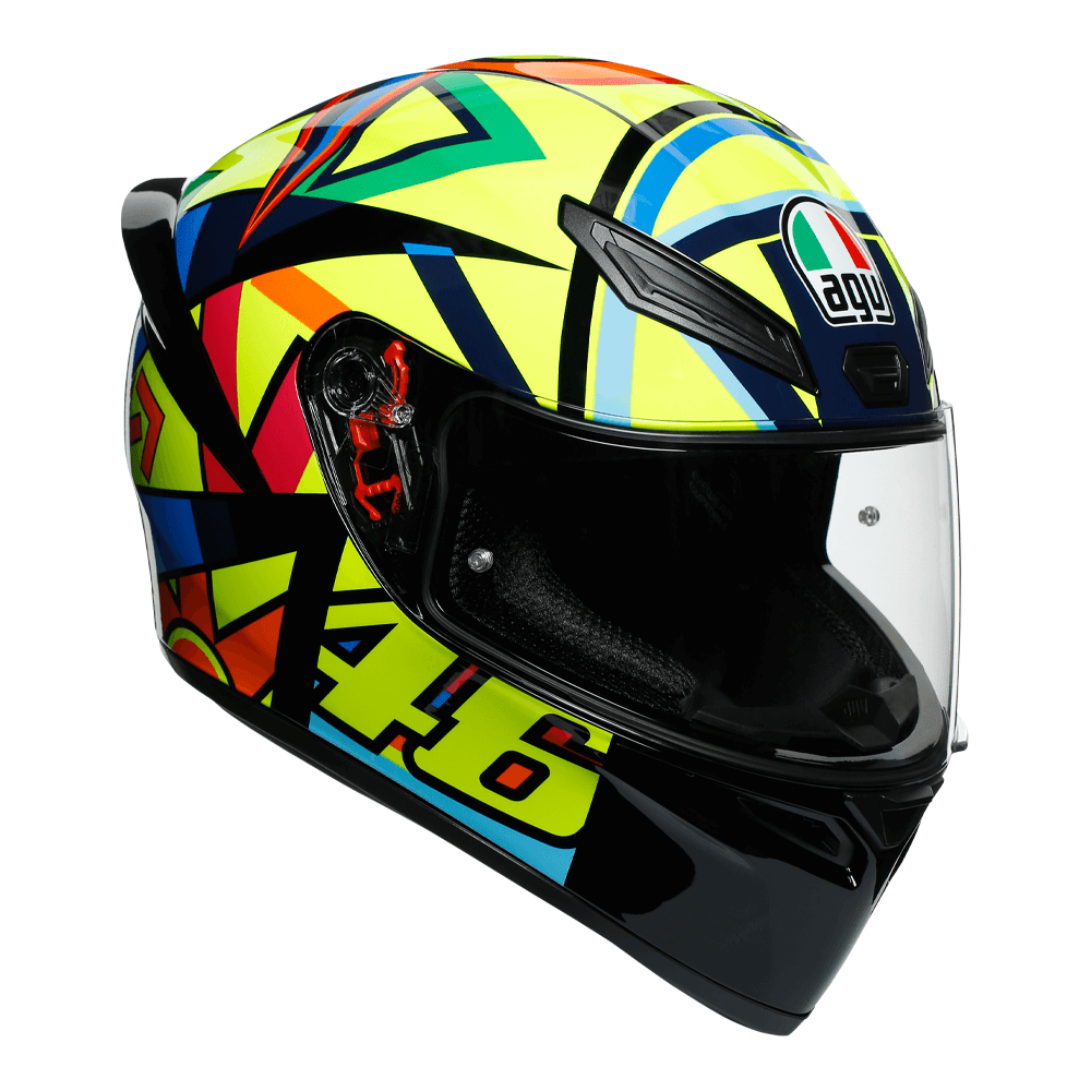 CASCO AGV K1 SOLELUNA ROSSI 20171