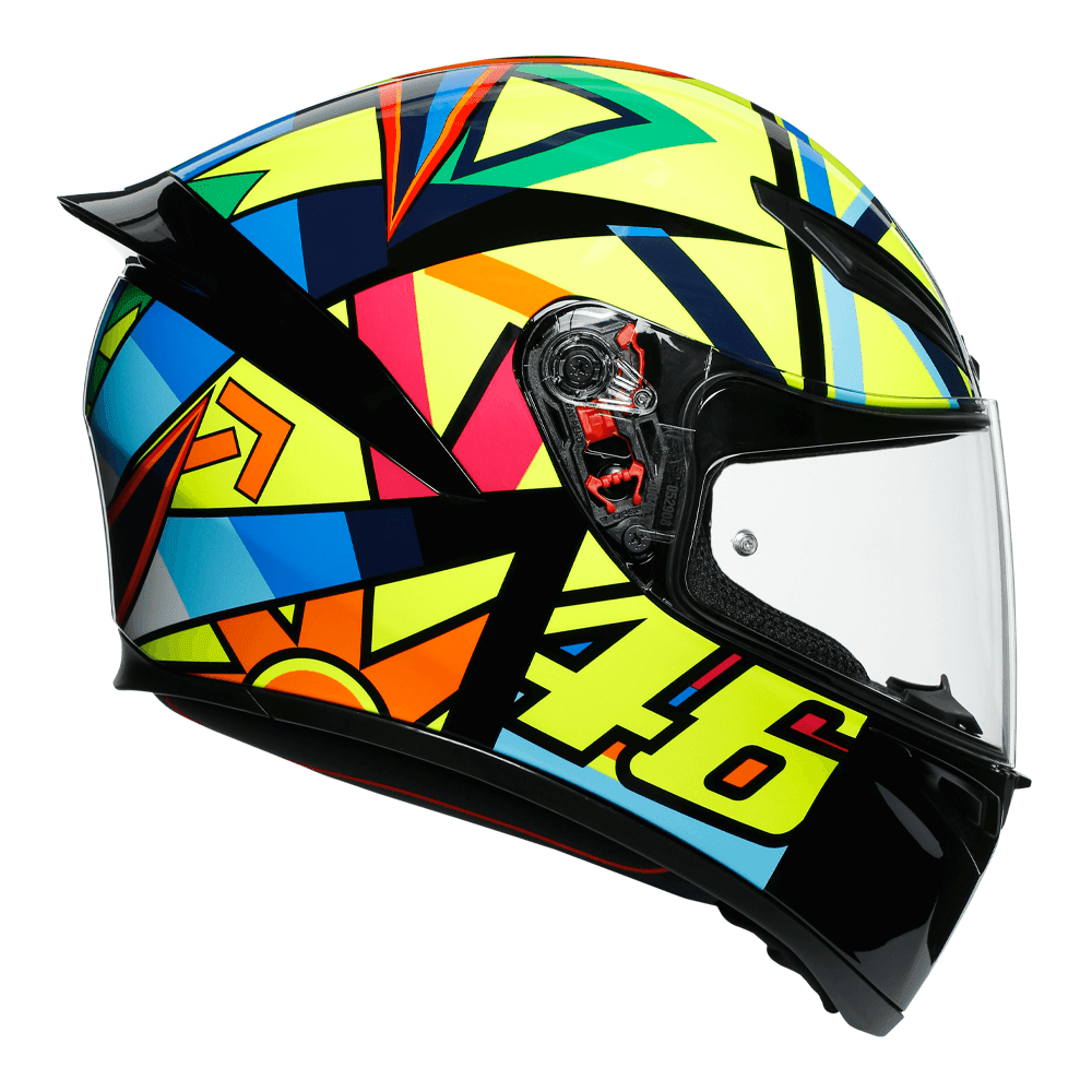 CASCO AGV K1 SOLELUNA ROSSI 20172