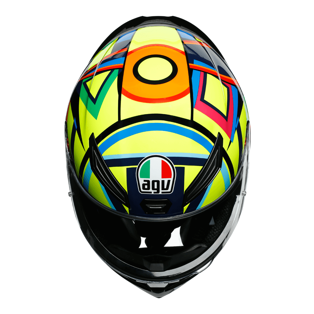 CASCO AGV K1 SOLELUNA ROSSI 20176