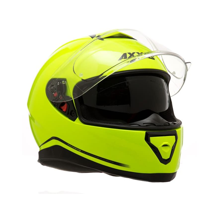 CASCO AXXIS THUNDER SOLID AMARILLO2