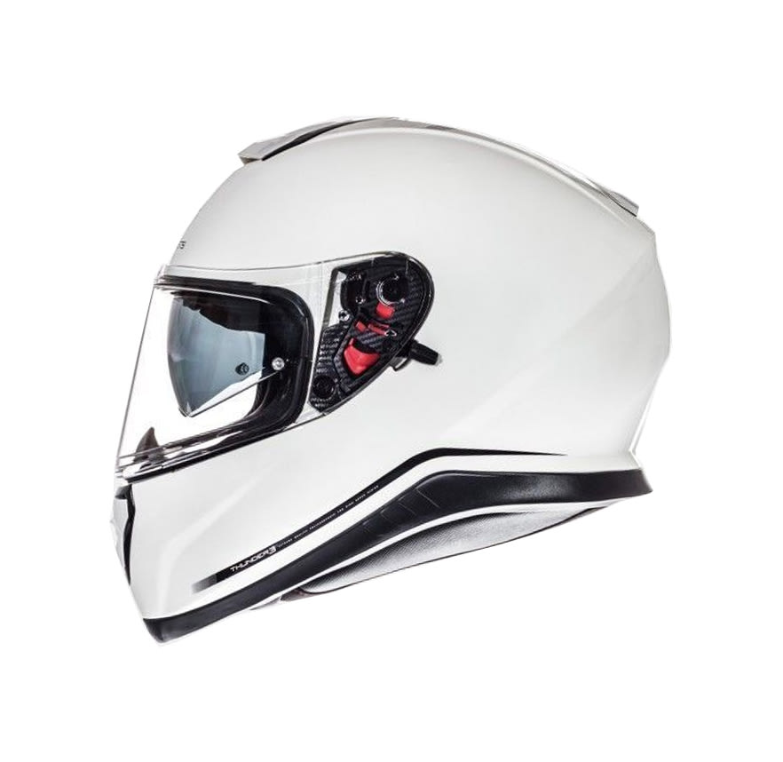 CASCO AXXIS THUNDER SOLID BLANCO1