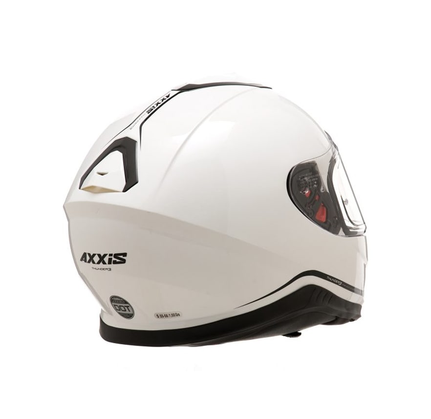 CASCO AXXIS THUNDER SOLID BLANCO3