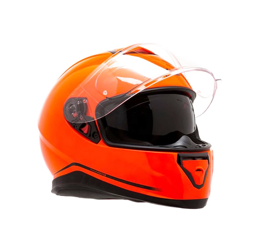 CASCO AXXIS THUNDER SOLID NARANJO FLUOR2