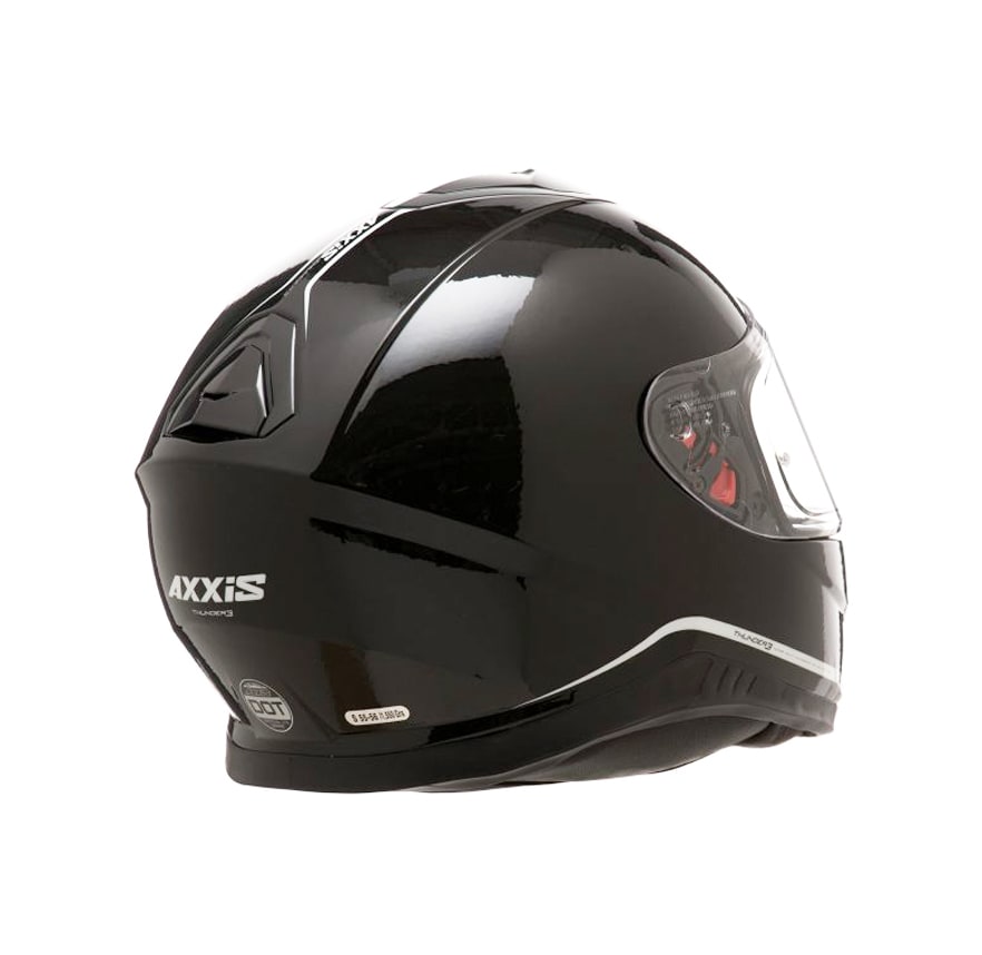 CASCO AXXIS THUNDER SOLID NEGRO BRILLANTE3