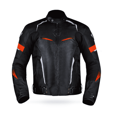 CHAQUETA OCTANE AIR SPARK NEGO/ROJO1