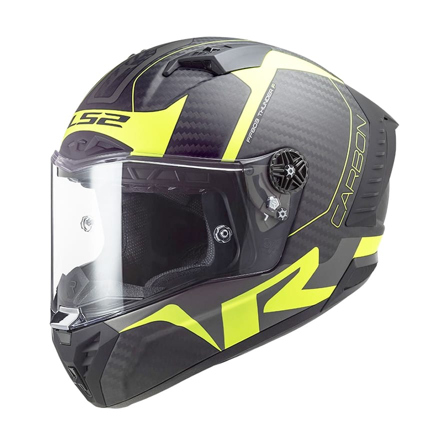 CASCO LS2 FF 805 THUNDER RACING1 MATE AMARILLO1