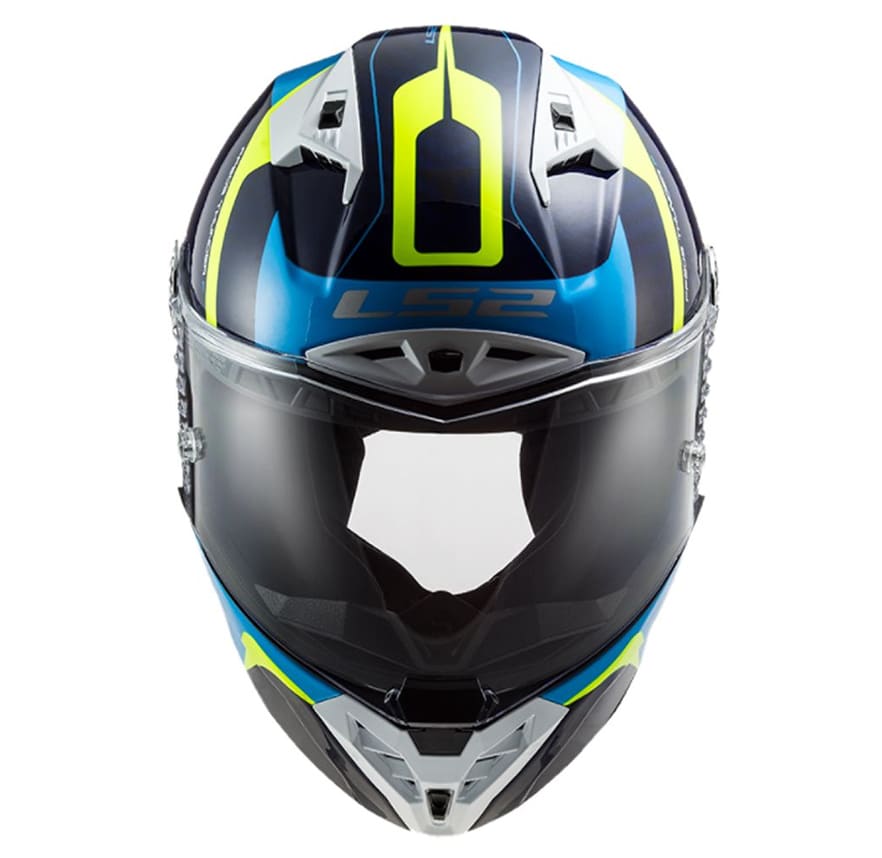 CASCO LS2 FF 805 THUNDER RACING1 AZUL AMARILLO3