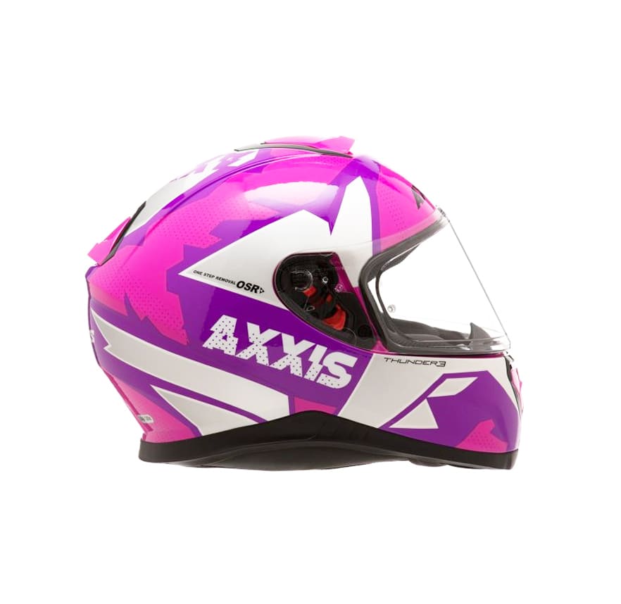 CASCO AXXIS THUNDER TORN BLANCO/ROSA/PURPURA3