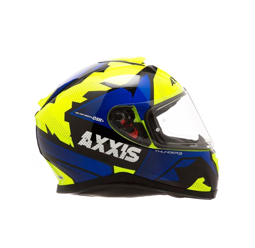 CASCO AXXIS THUNDER TORN NEGRO/AZUL/AMARILLO3