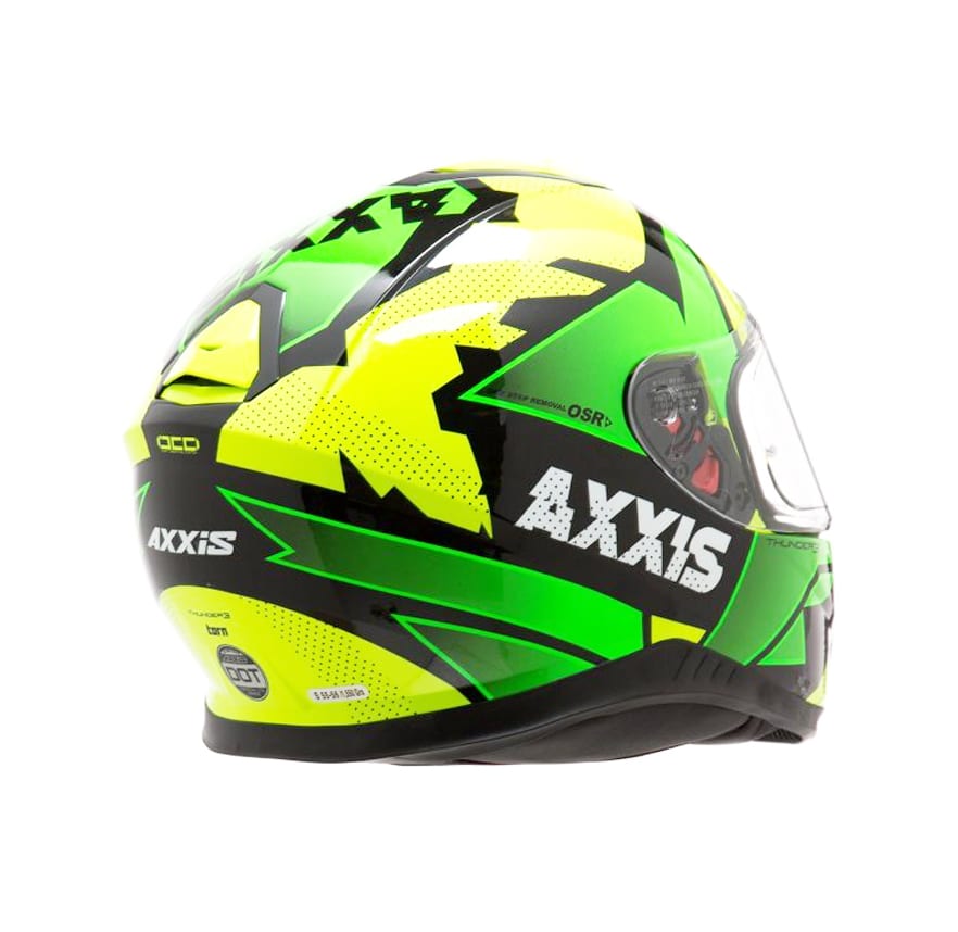CASCO AXXIS THUNDER TORN NGO/VERDE/AMARILLO4