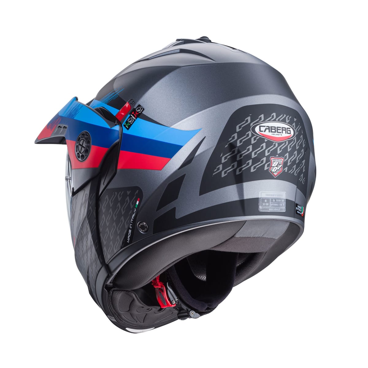 CASCO CABERG TOURMAX X SARABE MATT GUN METAL/BLACK/BMW4