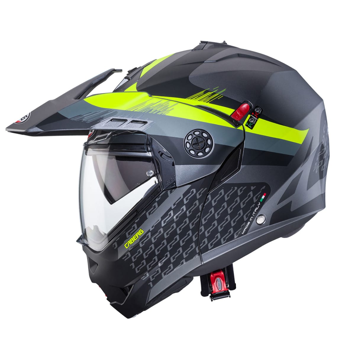 CASCO CABERG TOURMAX X SARABE MATT GUN METAL/BLACK/YELLOW2