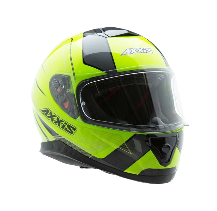 CASCO AXXIS THUNDER TRACE NEGRO/AMARILLO2