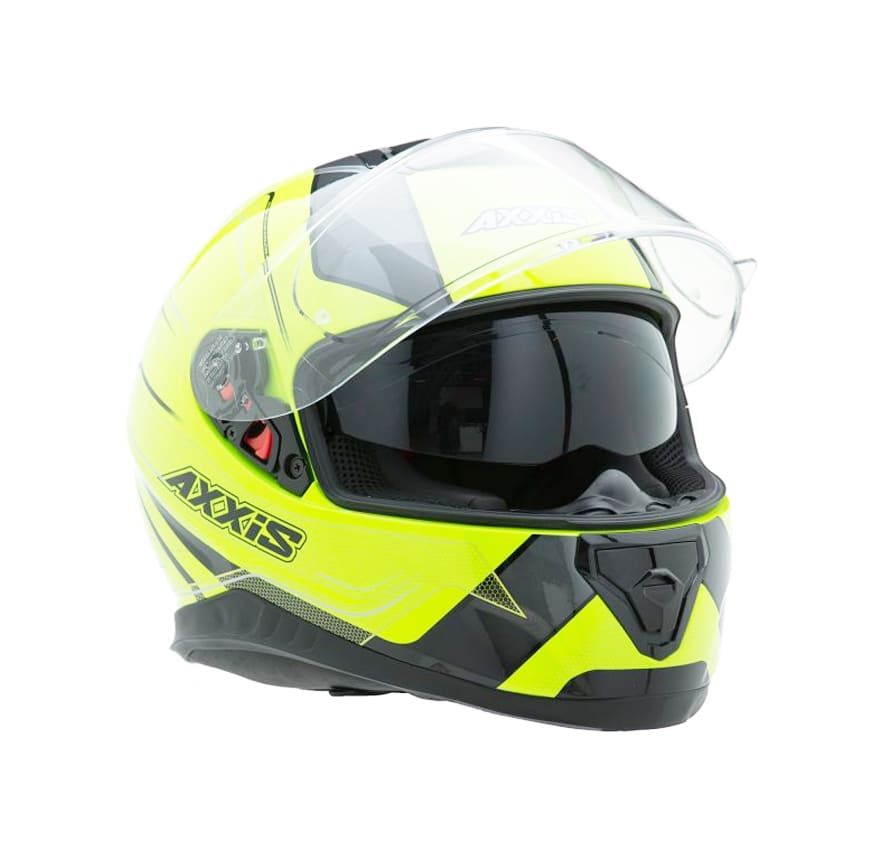 CASCO AXXIS THUNDER TRACE NEGRO/AMARILLO4