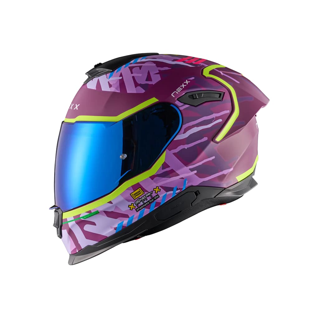 NEXX CASCO Y.100R URBANGRAM AUBERGINE1