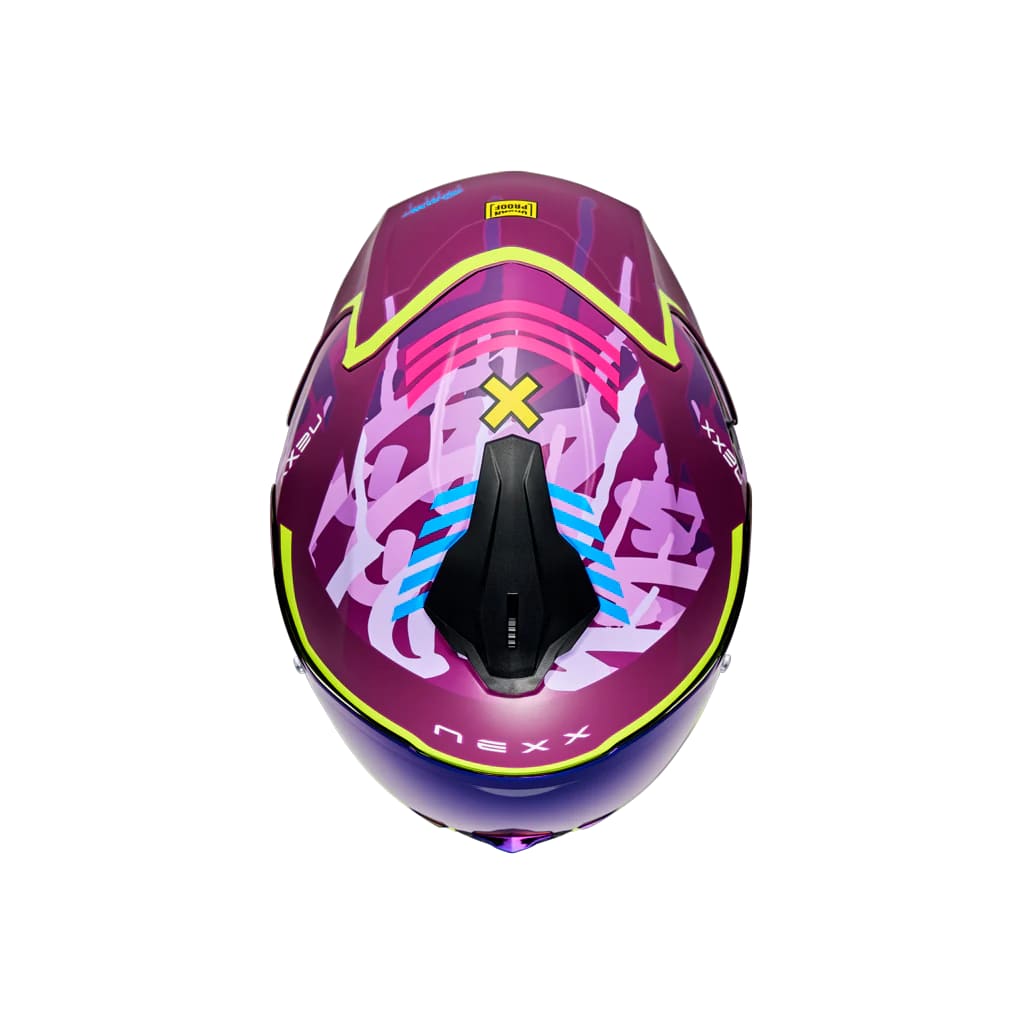 NEXX CASCO Y.100R URBANGRAM AUBERGINE4