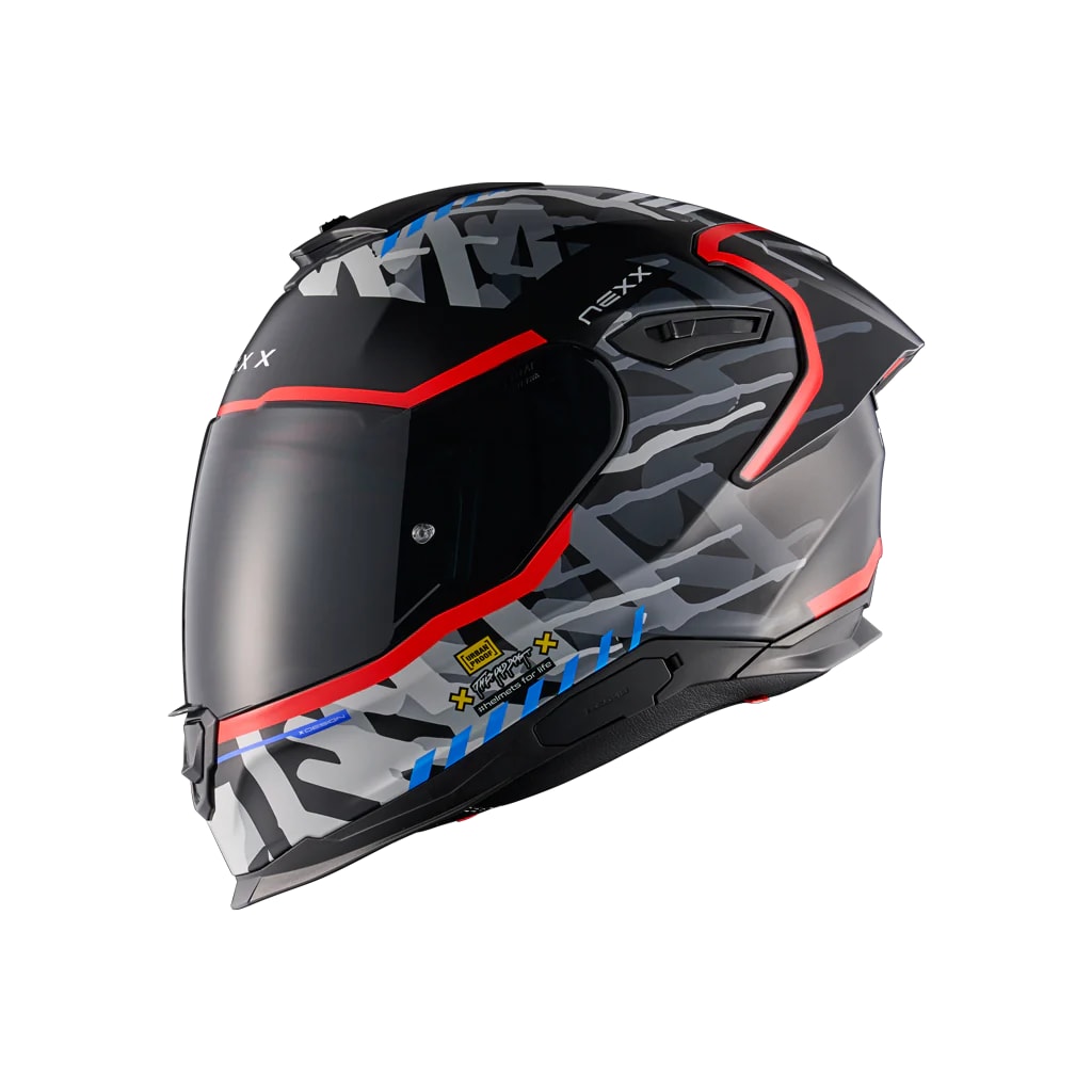 NEXX CASCO Y.100R URBANGRAM NEGRO ROJO1