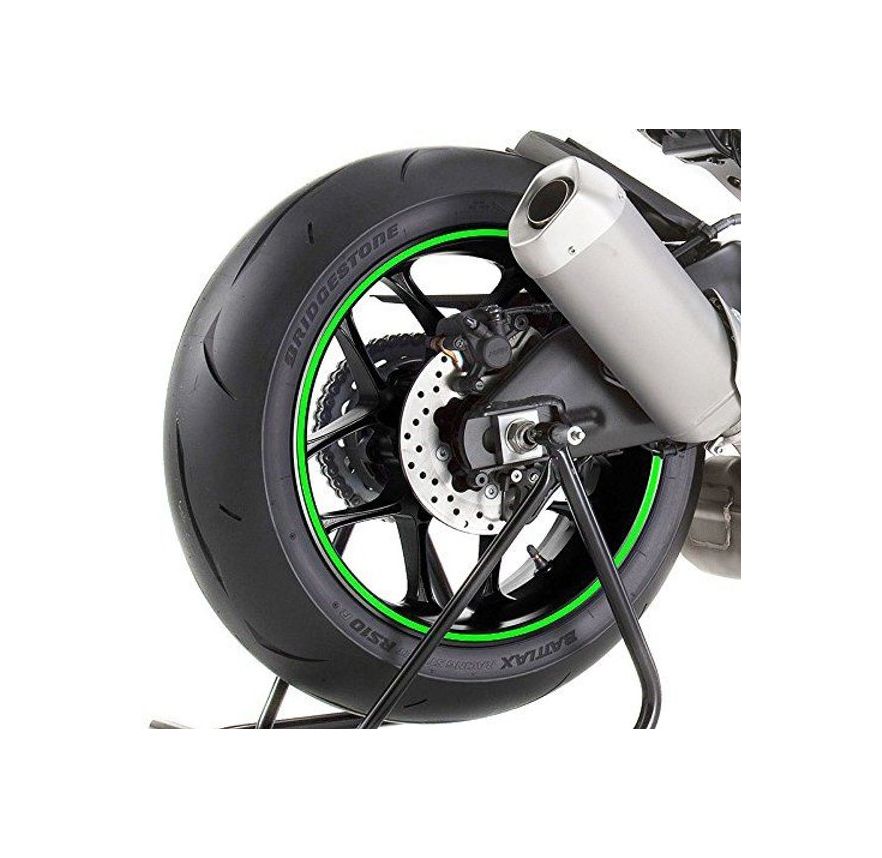 ADHESIVO COLOR FLUOR PARA LLANTA 17