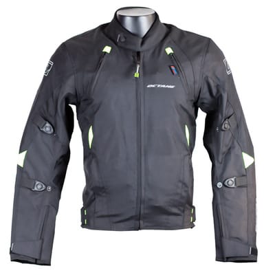 CHAQUETA OCTANE VOLTAGE NEGRO/ROJO1