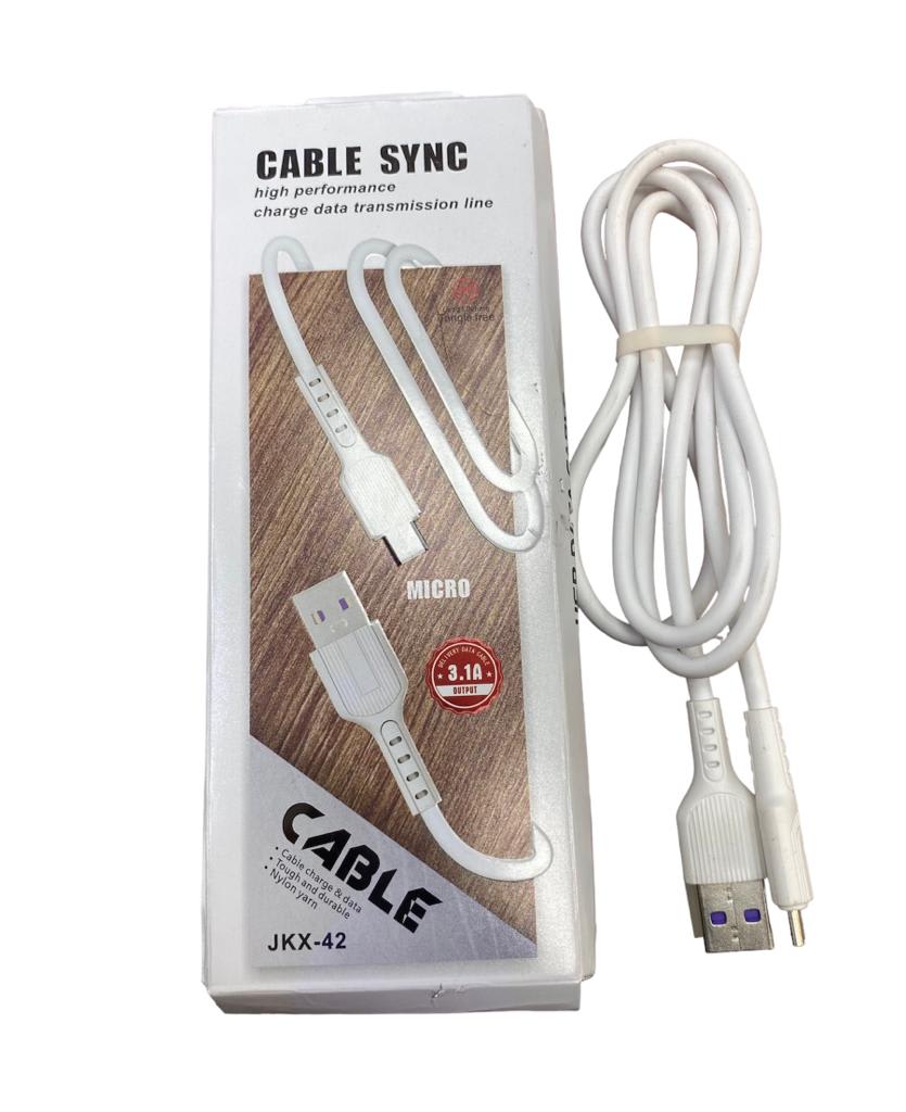 CABLE USB MICRO 3.1A JKX-42 678978 MR-9200541