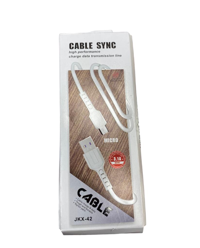CABLE USB MICRO 3.1A JKX-42 678978 MR-920054 1