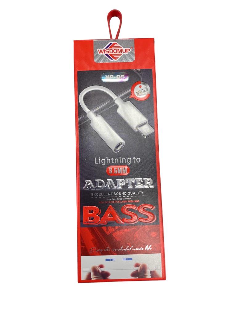 20159 ADAPTADOR DE AUDIO IPHONE 3.5MM YP-051