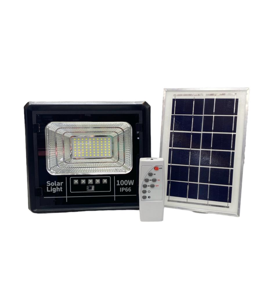 PROYECTOR SOLAR 100W C/PANEL DESMONTABLE2