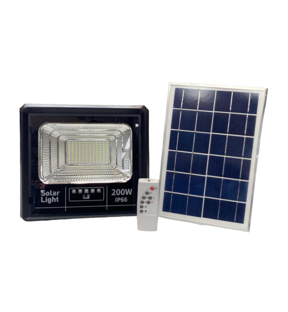 PROYECTOR SOLAR 200W C/PANEL DESMONTABLE2