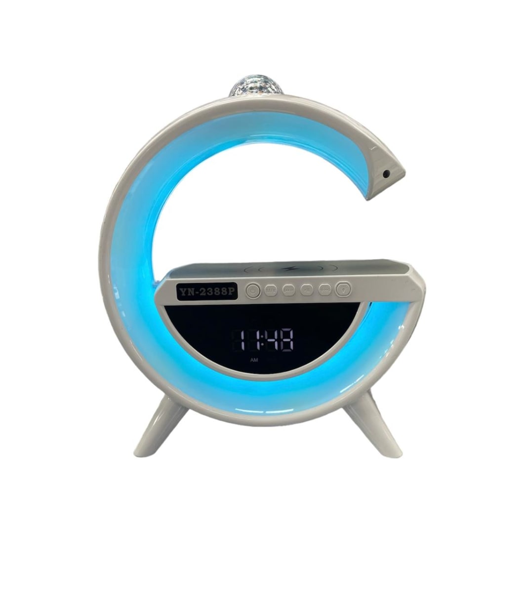 CARGADOR INALAMBRICO,PARLANTE LAMPARA LUZ DISCO 1604662 0