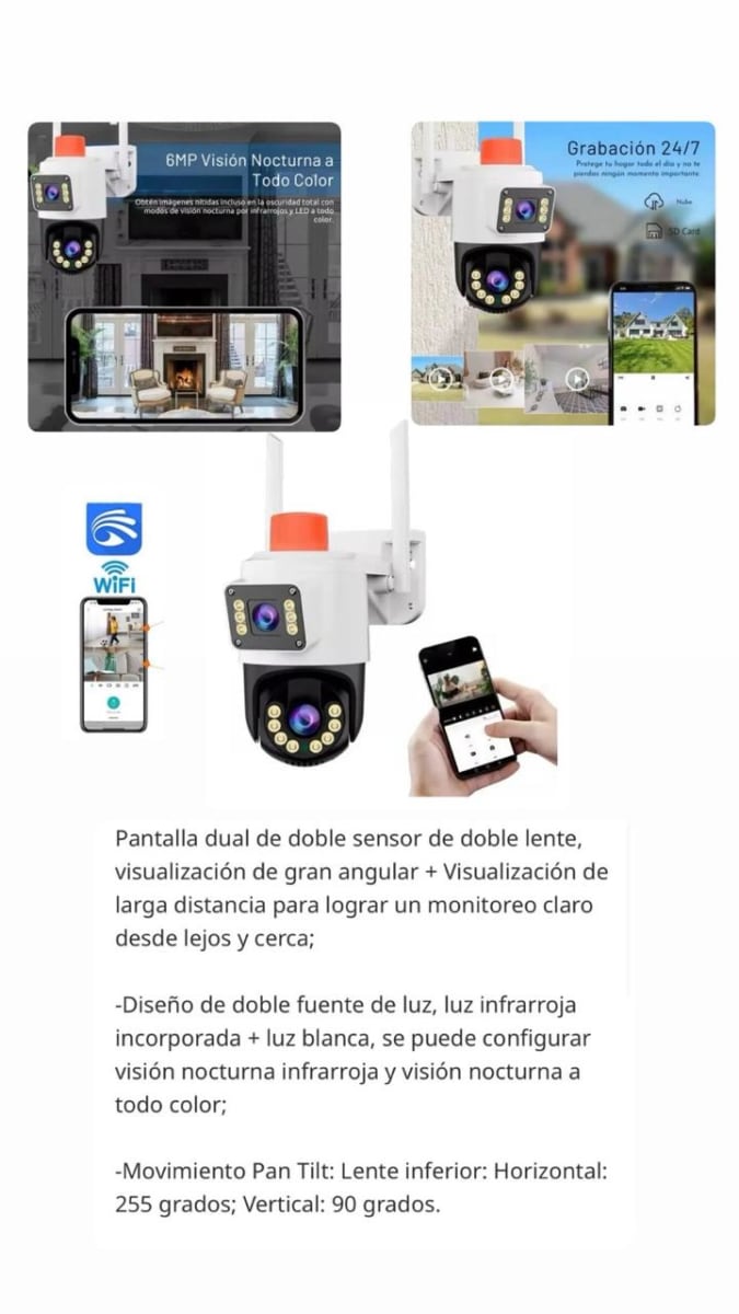 ZLC-12464 CAMARA 2 EN 1 JORTAN 5G APP YOOSE2