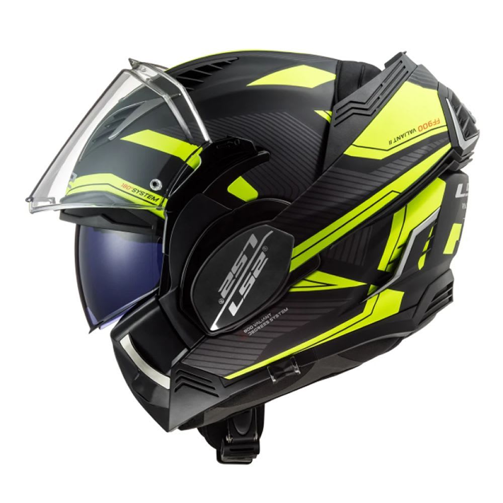 CASCO LS2 FF 900 VALIANT II REVO NEGRO HI-VI AMARILLO3