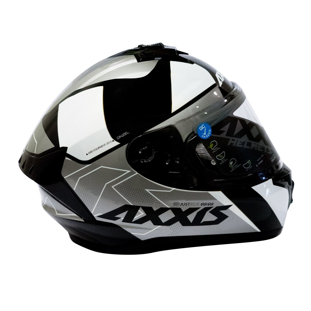 CASCO AXXIS DRAKEN CINZEL A0 BLANCO/PERLA BRILLO2