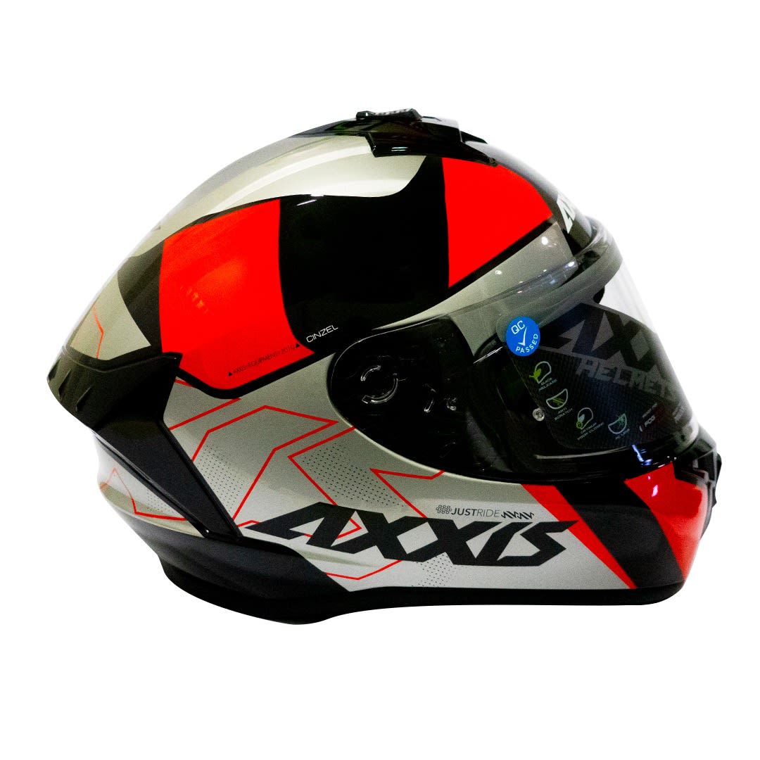CASCO AXXIS DRAKEN CINZEL A5 ROJO BRILLO2