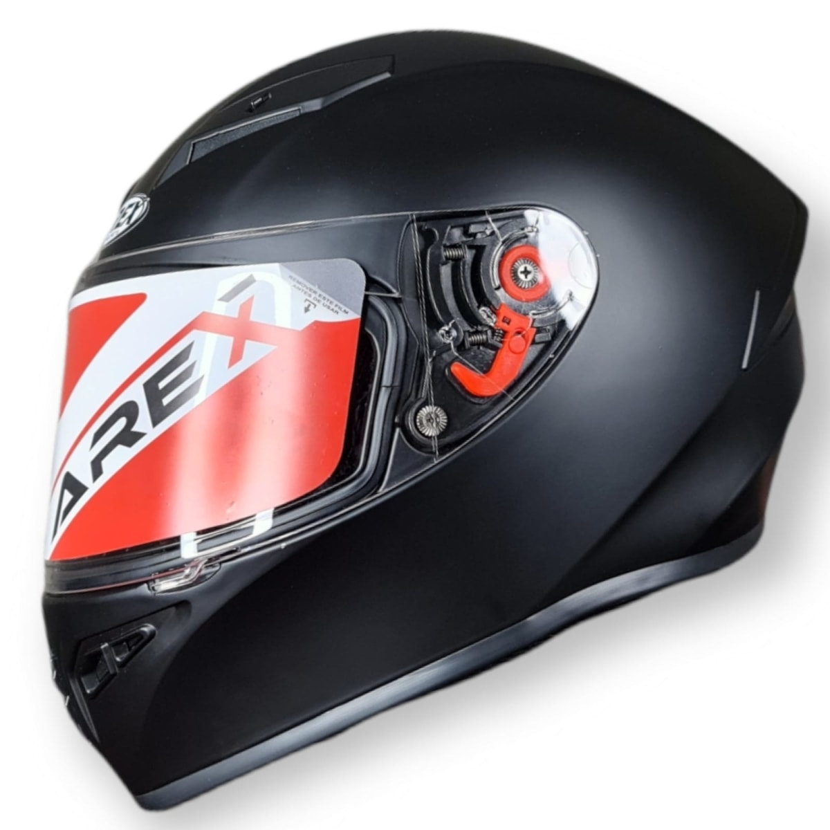 CASCO AREX DRAKEN MR-16 FULL NEGRO MATE1