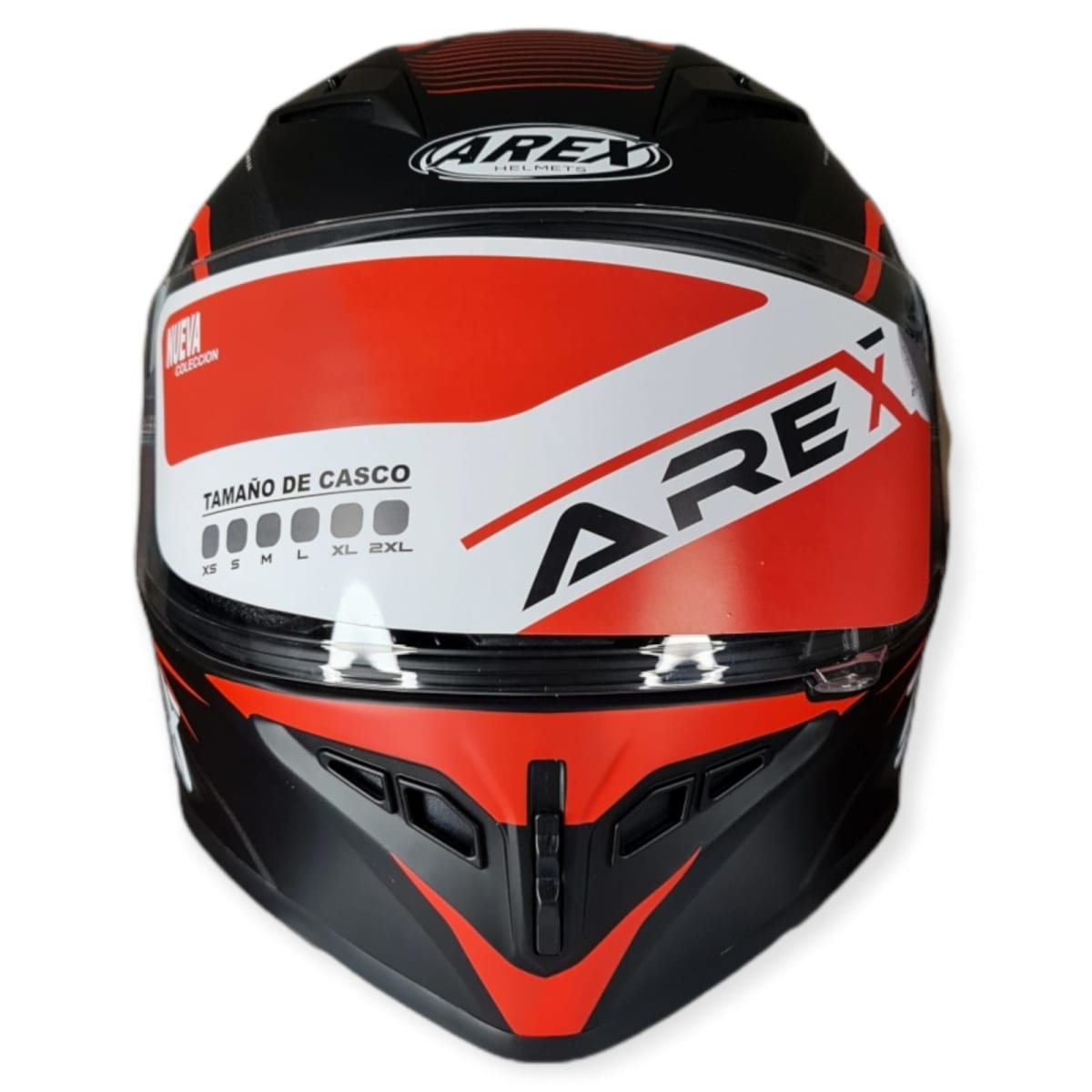 CASCO AREX VESTA MR-16 NEGRO ROJO2