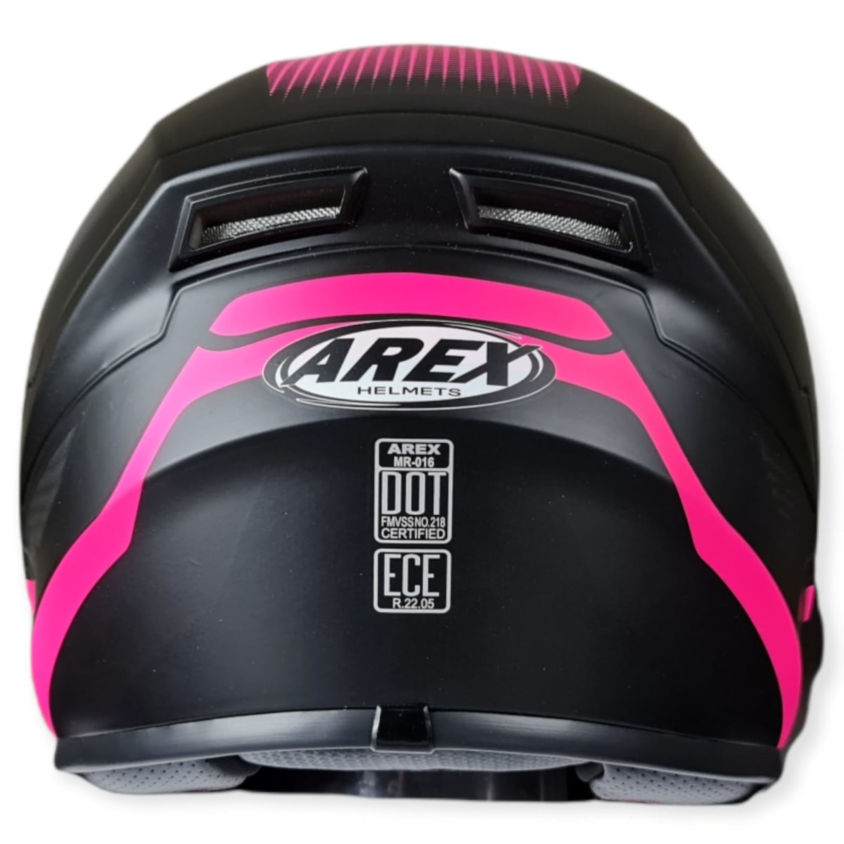 CASCO AREX VESTA MR-16 NEGRO ROSA3
