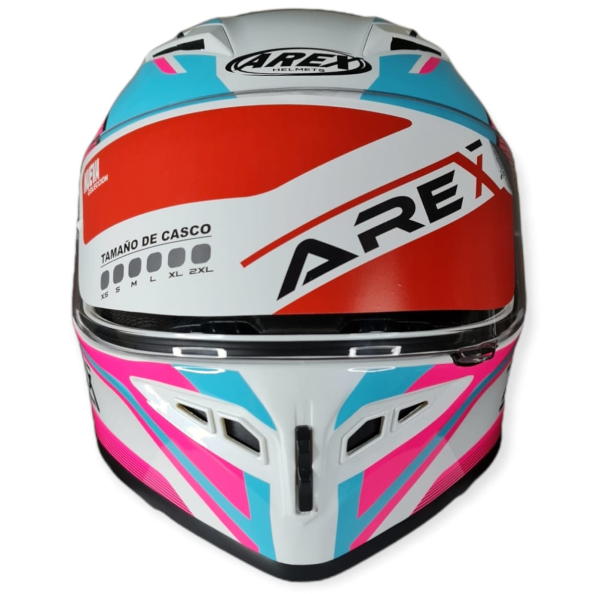 CASCO AREX INFINITI MR-16 BLANCO ROSA2