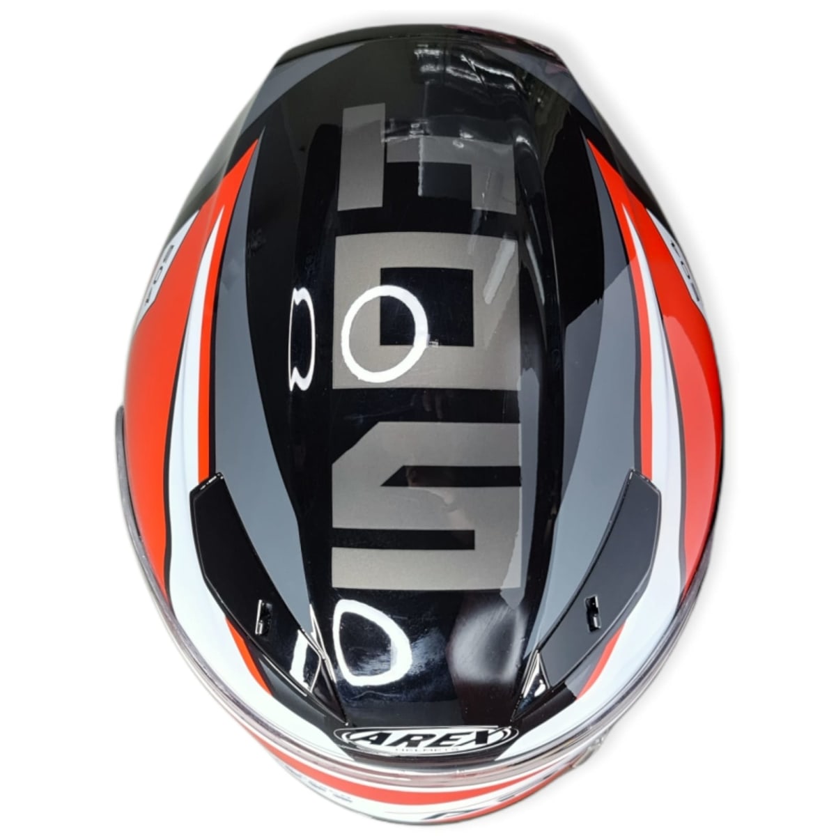 CASCO AREX INFINITI MR-16 BLANCO ROJO4