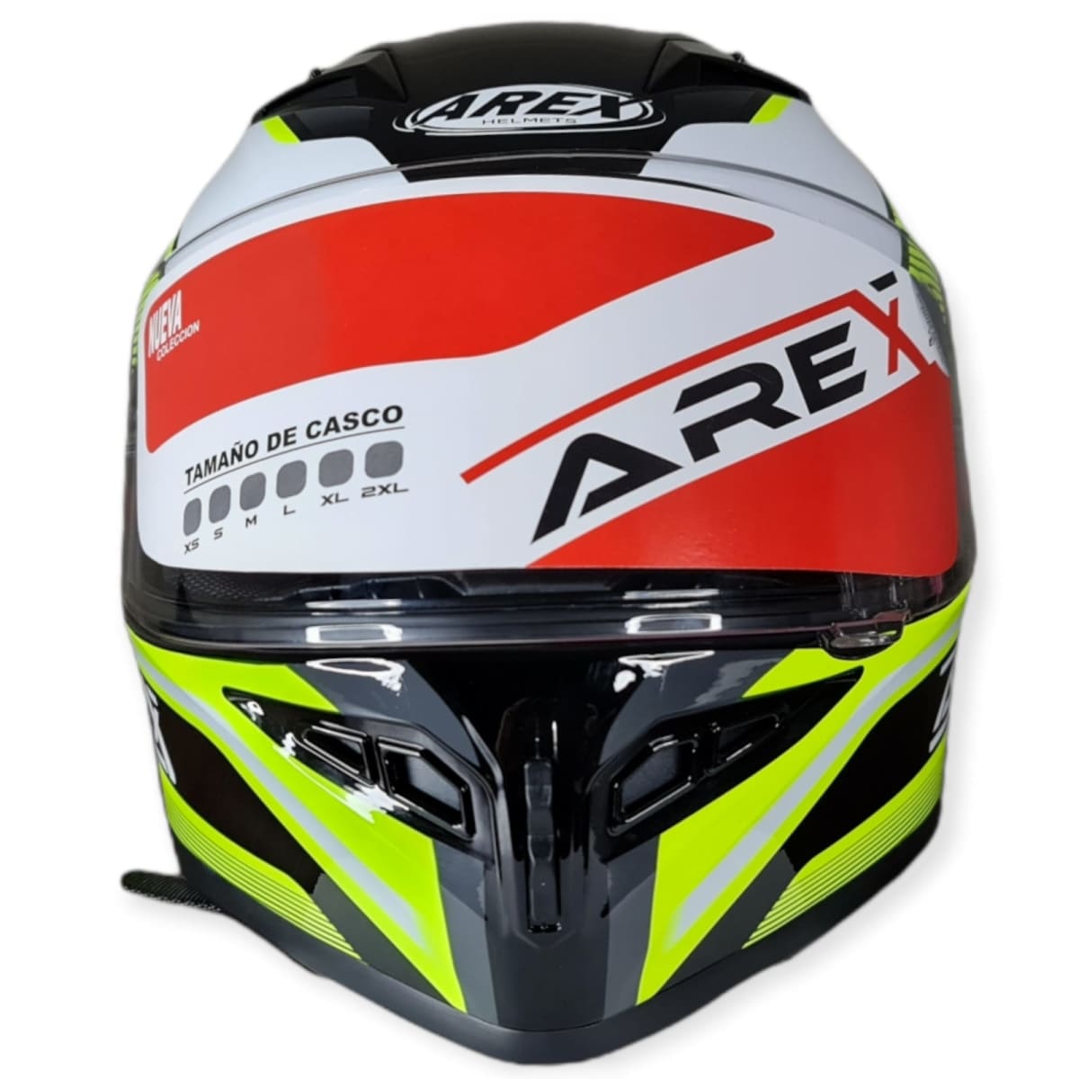 CASCO AREX INFINITI MR-16 BLANCO AMARILLO2