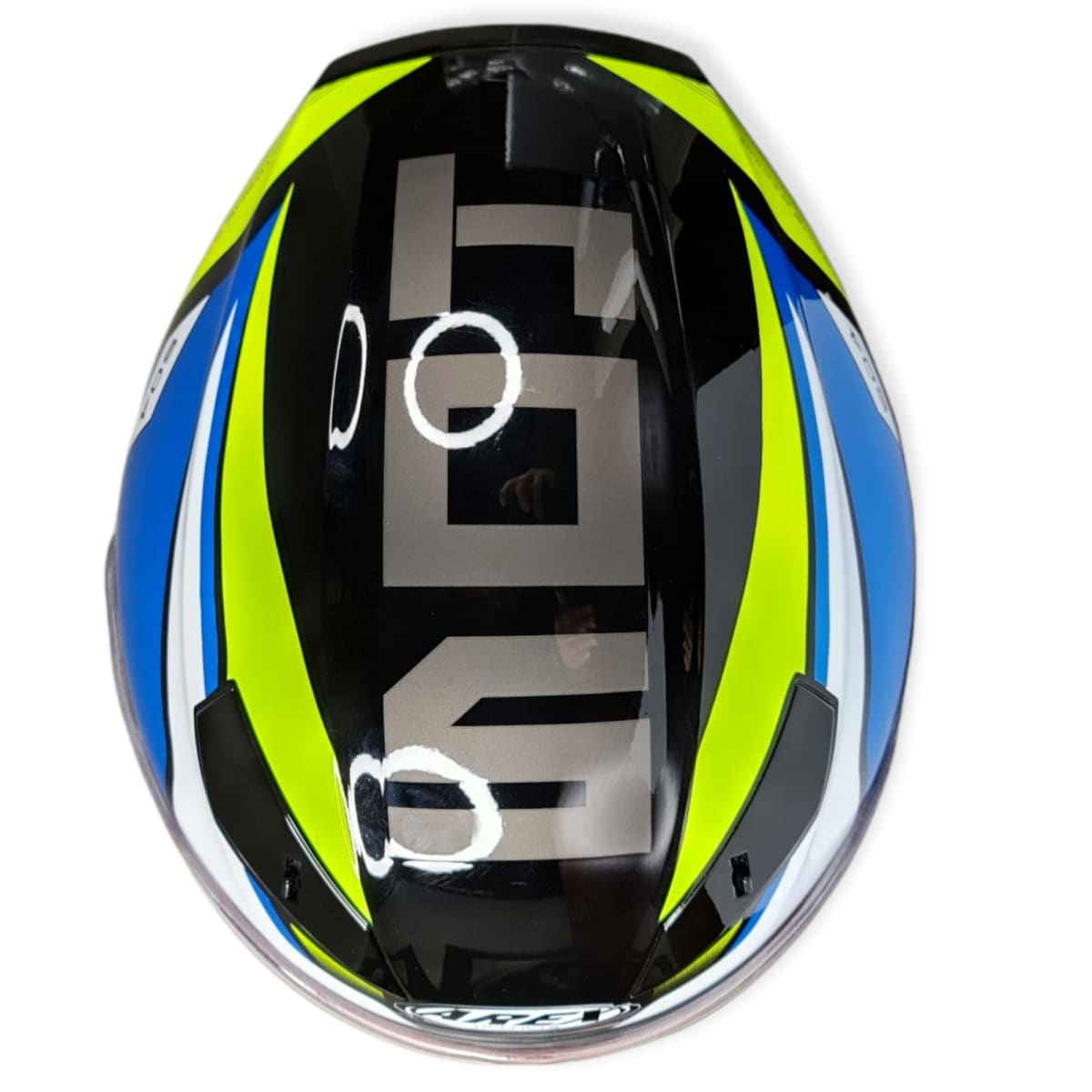 CASCO AREX INFINITI MR-16 BLANCO AZUL4