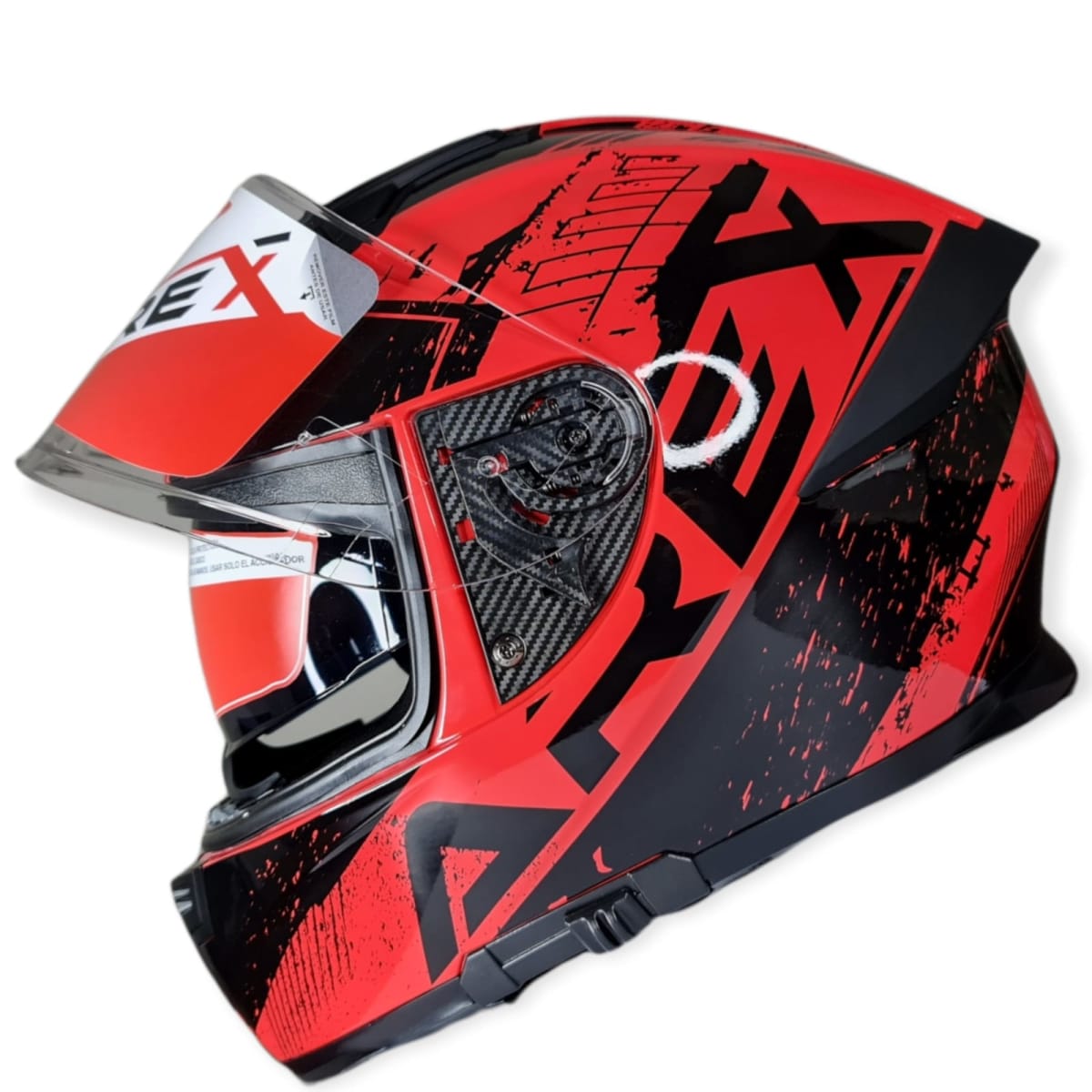 CASCO AREX TWISTER MR-15 NEGRO ROJO1