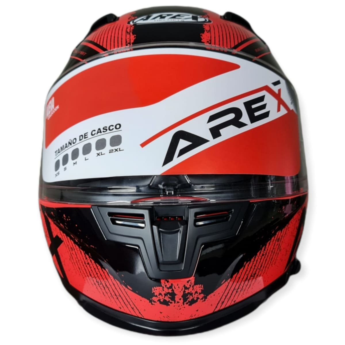 CASCO AREX TWISTER MR-15 NEGRO ROJO3