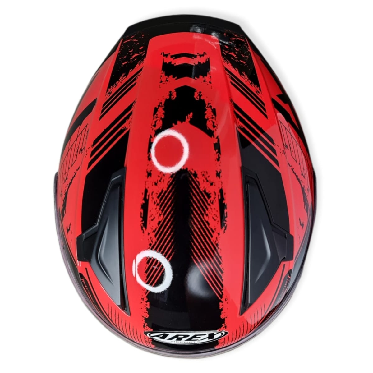 CASCO AREX TWISTER MR-15 NEGRO ROJO5