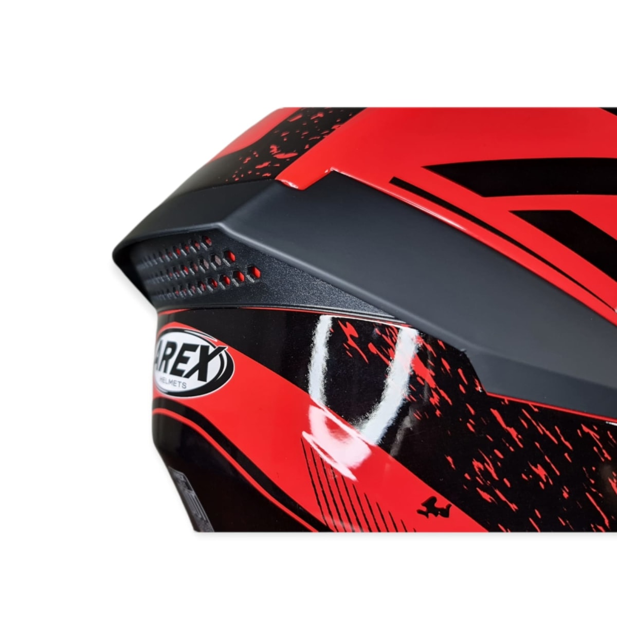 CASCO AREX TWISTER MR-15 NEGRO ROJO6
