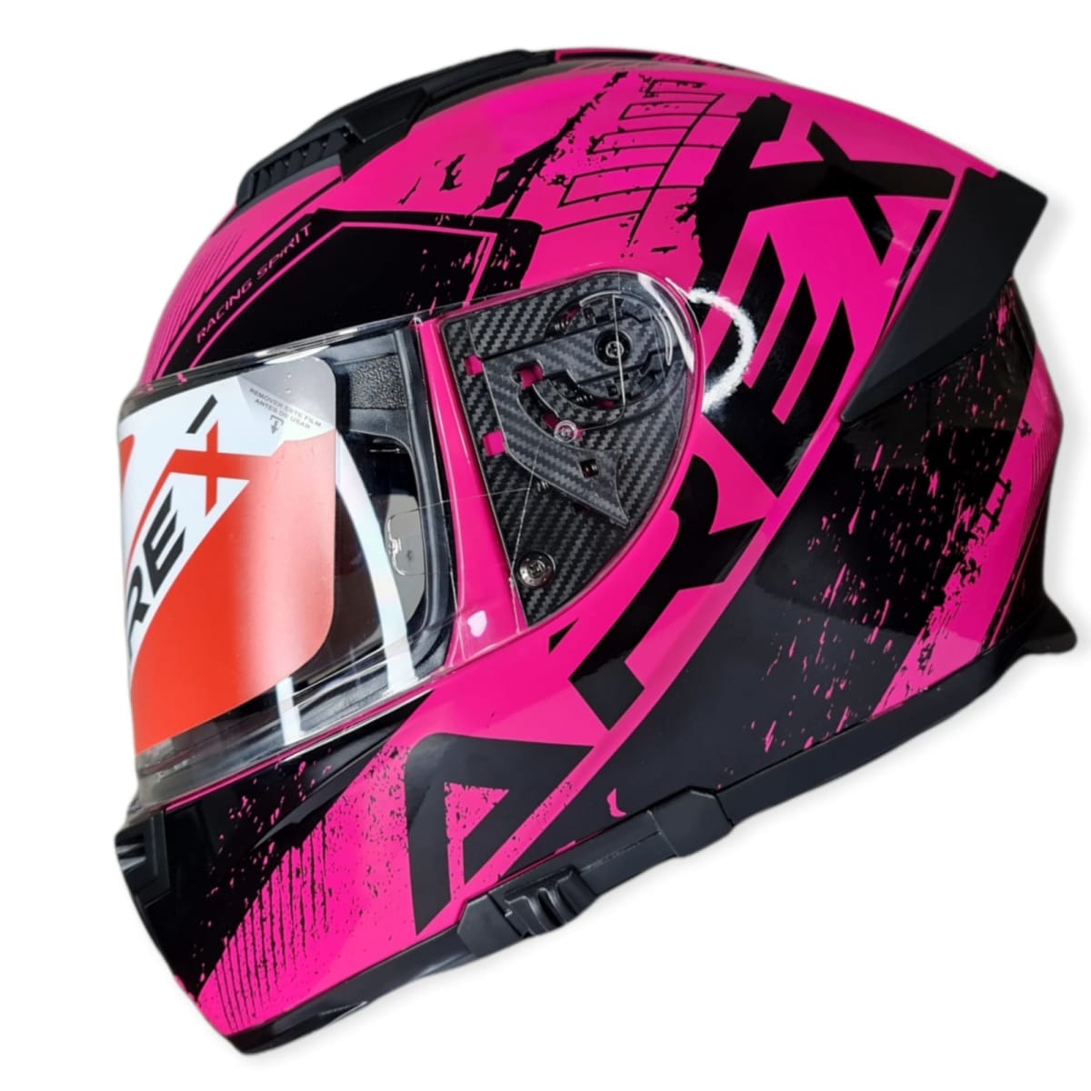 CASCO AREX TWISTER MR-15 NEGRO ROSA2