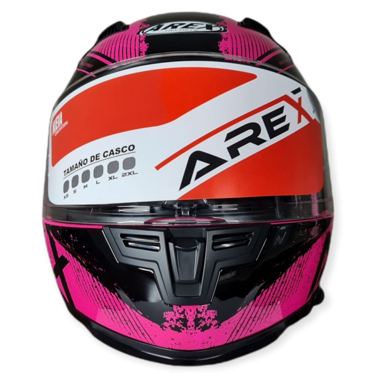 CASCO AREX TWISTER MR-15 NEGRO ROSA3