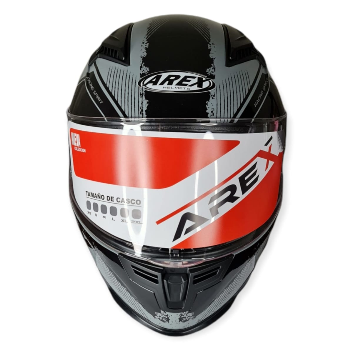 CASCO AREX TWISTER MR-15 NEGRO GRIS3